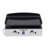 Eno Plancha Gaz Initial 50 2 Brenner Edelstahl