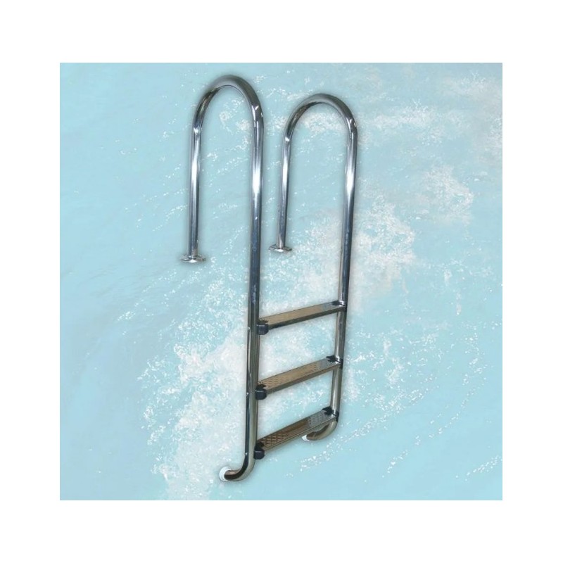 Échelle intérieure pour piscine en acier inoxydable