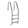 Scala standard per piscina in acciaio inox 3 gradini