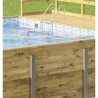 Scala standard per piscina in acciaio inox 3 gradini
