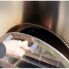Forno de pizza a lenha Oveneat LUX 2 com carrinho cinza