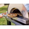 Forno de Pizza Oveneat Albor de Madeira 1 Cinza com batente