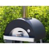 Forno de Pizza Oveneat Albor 1 Cinza com Casca de Pizza