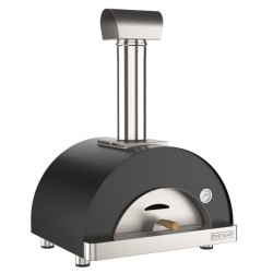Oveneat Pizza Oven Wood Albor 1 Grey with Pizza Peel