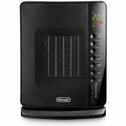 Radiador Cerâmico Elétrico DeLonghi Preto 2400 W