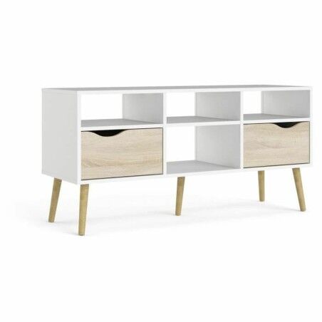 Mueble de TV Tvilum Blanco (2 Piezas)