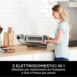 Tostapane NINJA Argentato 1200 W 3 in 1