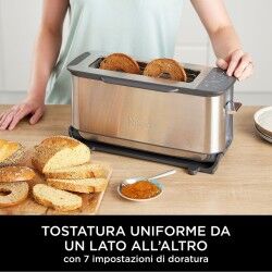 Toaster NINJA Silberfarben 1200 W 3 in 1