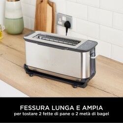 Toaster NINJA Silberfarben 1200 W 3 in 1