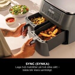 Freidora de Aire NINJA DZ300EU Gris 2400 W 7,6 L