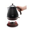 Wasserkocher DeLonghi KBOV 2001.BK 2000 W 1,7 L Schwarz Edelstahl