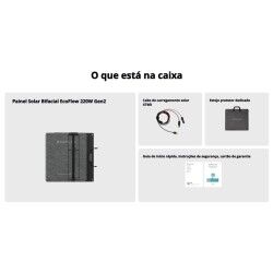 Pannello solare Ecoflow EFSOLAR220W-N 220 W Pieghevole Portatile