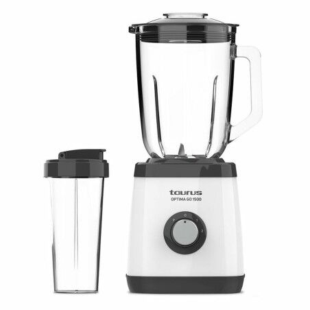 Cup Blender Taurus 912471000 White Black 1500 W 1,5 L