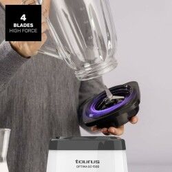 Cup Blender Taurus 912471000 White Black 1500 W 1,5 L