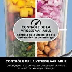 Frullatore NINJA Nero Acciaio 1200 W 2,1 L