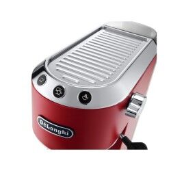 Cafetera de Émbolo DeLonghi 0132106169 Acero Inoxidable Rojo 1 L