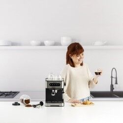 Cafetera Express Taurus TRENTO Acero 1,5 L