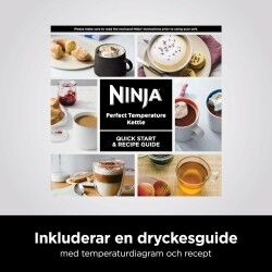 Bouilloire NINJA KT200EU Noir Acier inoxydable 3000 W 1,7 L