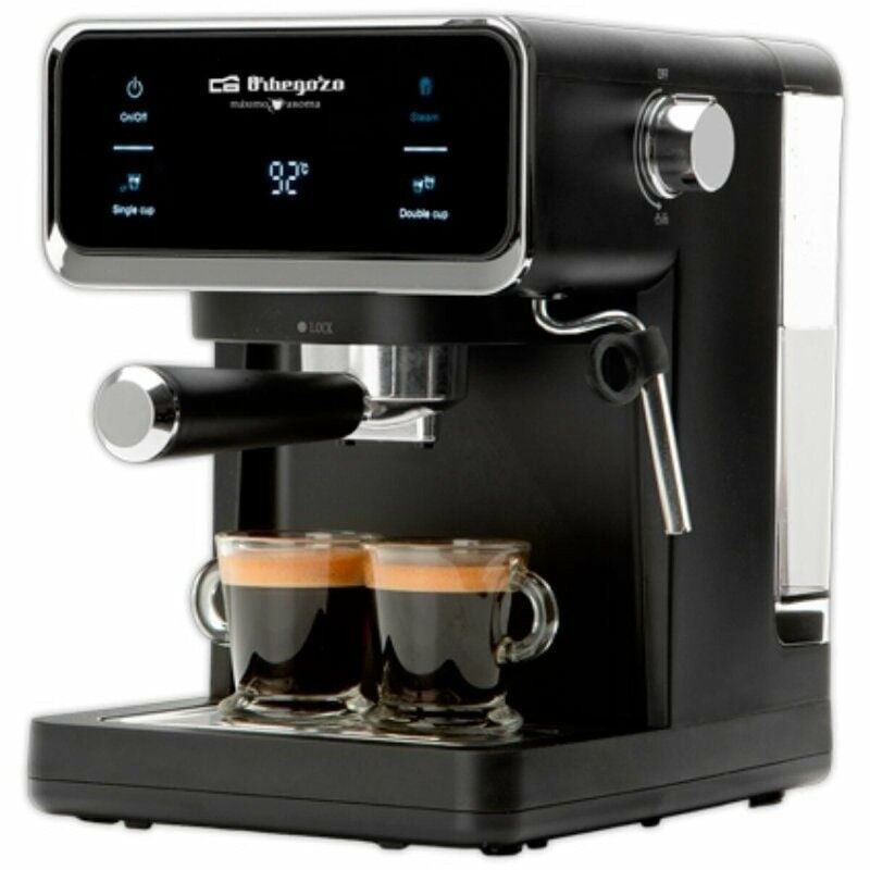 Caffettiera Express a Leva Orbegozo 18309 Nero 950 W 20 bar 1 L