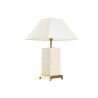 Lampe de bureau Home ESPRIT Blanc Beige Doré 50 W 220 V