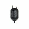 Farol DKD Home Decor Marrón Negro Metal Cristal Cuerda Loft 22 x 22 x 43 cm