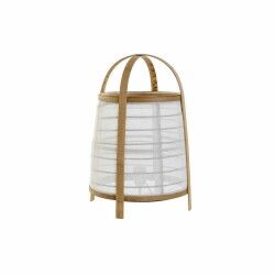 Lámpara de mesa DKD Home Decor Blanco Natural Bambú 40 W 220 V 32 x 32 x 45,5 cm
