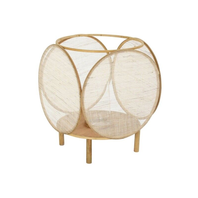 Lanterne DKD Home Decor Verre Naturel Marron Bambou Oriental 42 x 42 x 55 cm Lanterne DKD Home Decor Verre Naturel Marron Bambou Oriental 42 x 42 x 55 cm