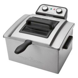 Freidora Clatronic PC-FR 1038 Plateado 3000 W