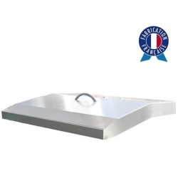 Couvercle tout Inox pour Grande Plancha Electrique Electica  PL4 ou PL6