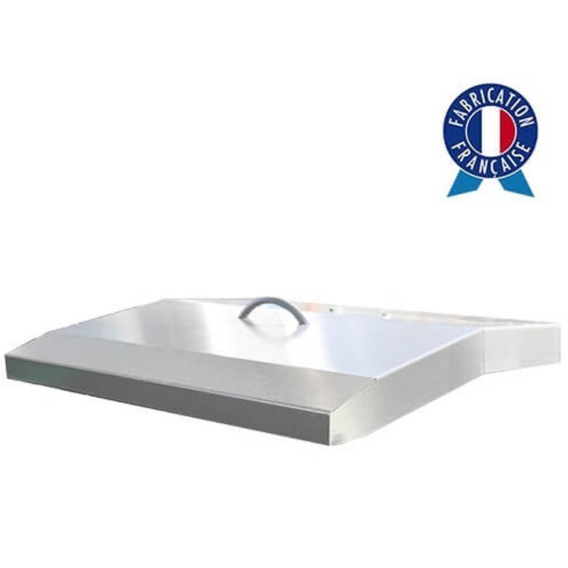 Couvercle tout Inox pour Grande Plancha Electrique Electica  PL4 ou PL6