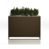 Jardinière Vela Vondom Mur Lumineux Blanc