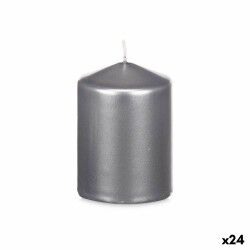 Vela Acorde 92535 Plateado 7 x 10 x 7 cm (24 Unidades)