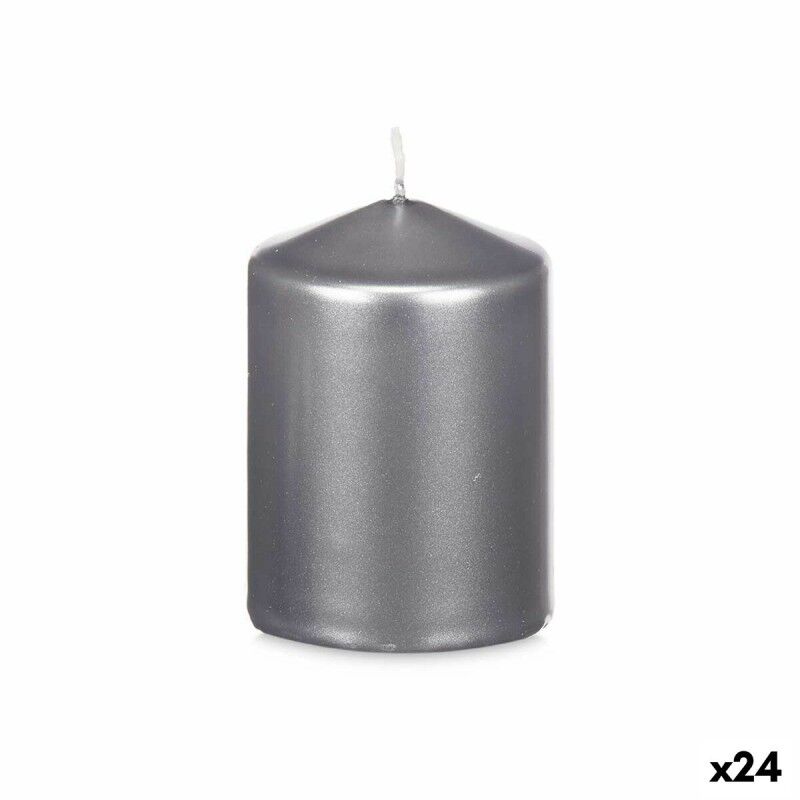 Vela Acorde 92535 Plateado 7 x 10 x 7 cm (24 Unidades) Vela Acorde 92535 Plateado 7 x 10 x 7 cm (24 Unidades)