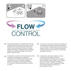Ventilador de Techo con Luz EDM 33819 Báltico 20 W 2190 Lm