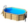 Piscine Bois Hors-Sol TROPIC Octogonale+ 523 x 313 BWT myPOOL