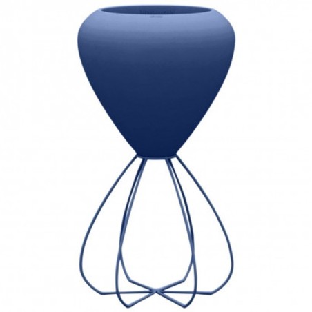 Vaso spaghetti fioriera Basic VONDOM blu