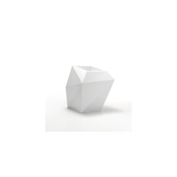 Lot de 3 Pots Jardinière FAZ Vondom Blanc Basic