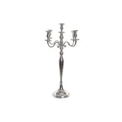 Candelabro Home ESPRIT Plateado Aluminio Cromado 42 x 42 x 70 cm