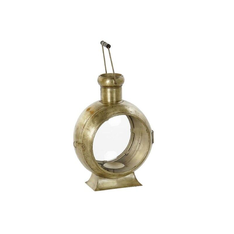 Farol Home ESPRIT Dorado Metal Cristal 34 x 20 x 46 cm Farol Home ESPRIT Dorado Metal Cristal 34 x 20 x 46 cm
