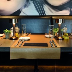 LuminaiLuminaire de Table Imagilights Led Sans Fil Collection Moments Lava Grey Cylindre