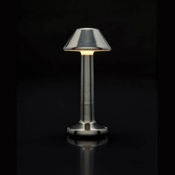 Luminaire de Table Imagilights Led Sans Fil Collection Moments Cadet Grey Cône