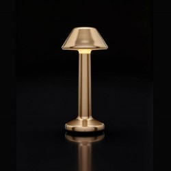 Luminaire de Table Imagilights Led Sans Fil Collection Moments Bronze Cône