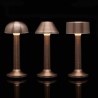 Luminaire de Table Imagilights Led Sans Fil Collection Moments Bronze Cône