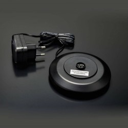 Luminaire de Table Imagilights Led Sans Fil Collection Moments Argenté Dôme