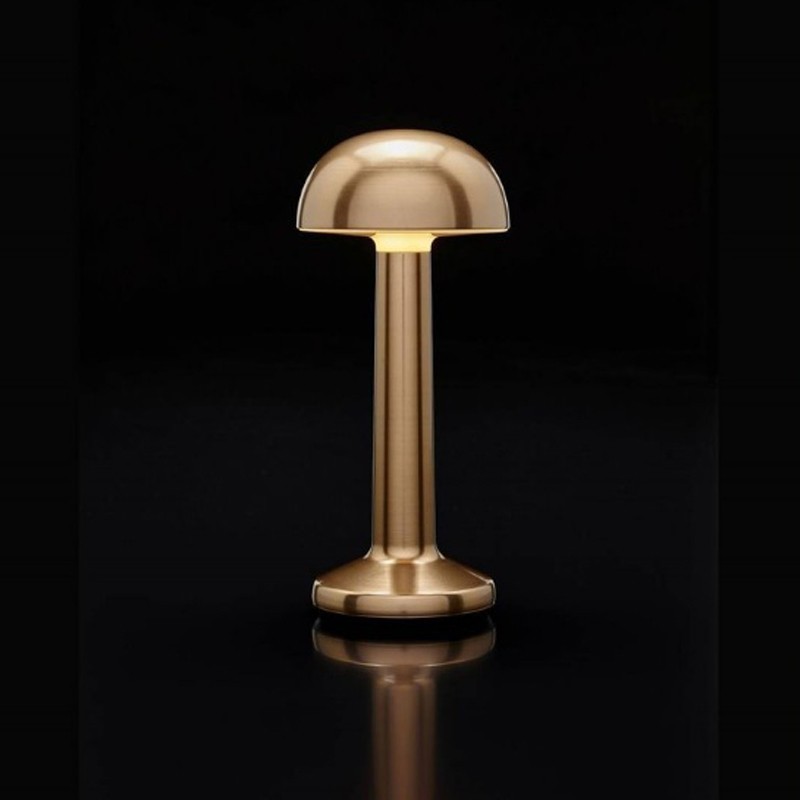 Luminaire de Table Imagilights Led Sans Fil Collection Moments Bronze Dôme