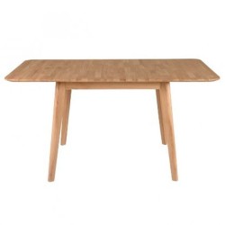 Table de Repas avec Allonge en Chêne 100cm Pery KosyForm