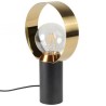 Lampe en Métal Noir et Dorée Doop KosyForm