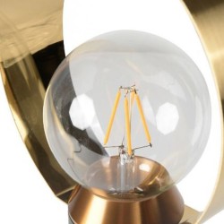 Lampe en Métal Noir et Dorée Doop KosyForm