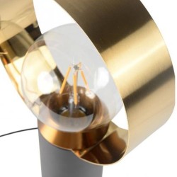 Lampe en Métal Noir et Dorée Doop KosyForm