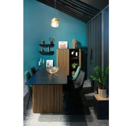 Lampe en Métal Noir et Dorée Doop KosyForm